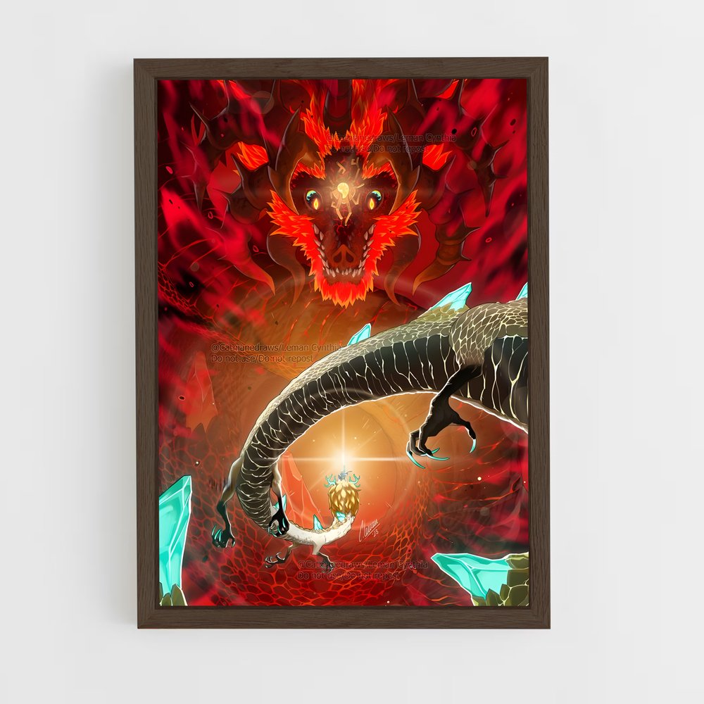 Poster Calamity ganon – affiche Zelda (vue 5)